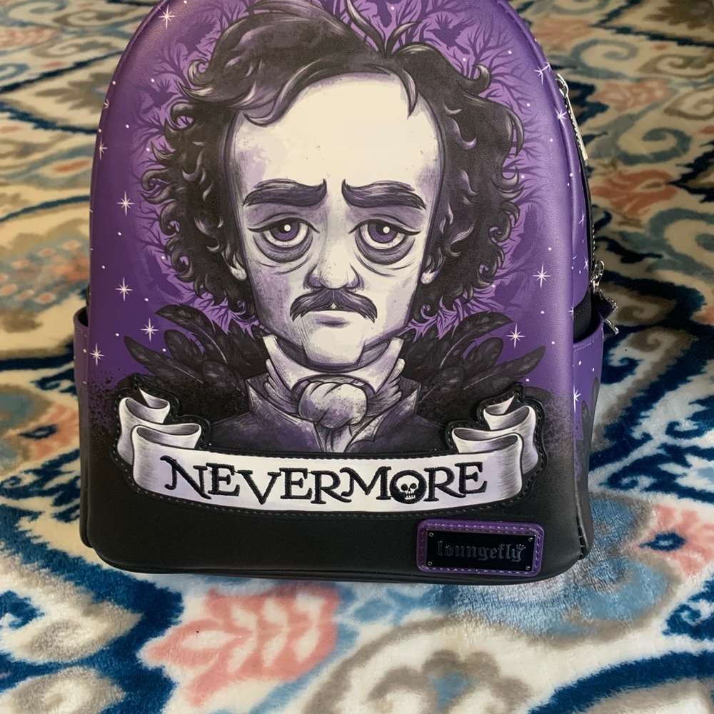 Loungefly Purple Nevermore Backpack